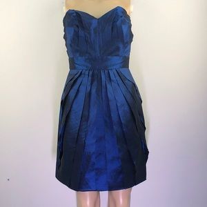 NEW Max & Cleo strapless royal blue dress